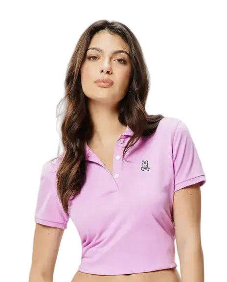 Psycho Bunny Women's Classic Pique Polo - Orchid