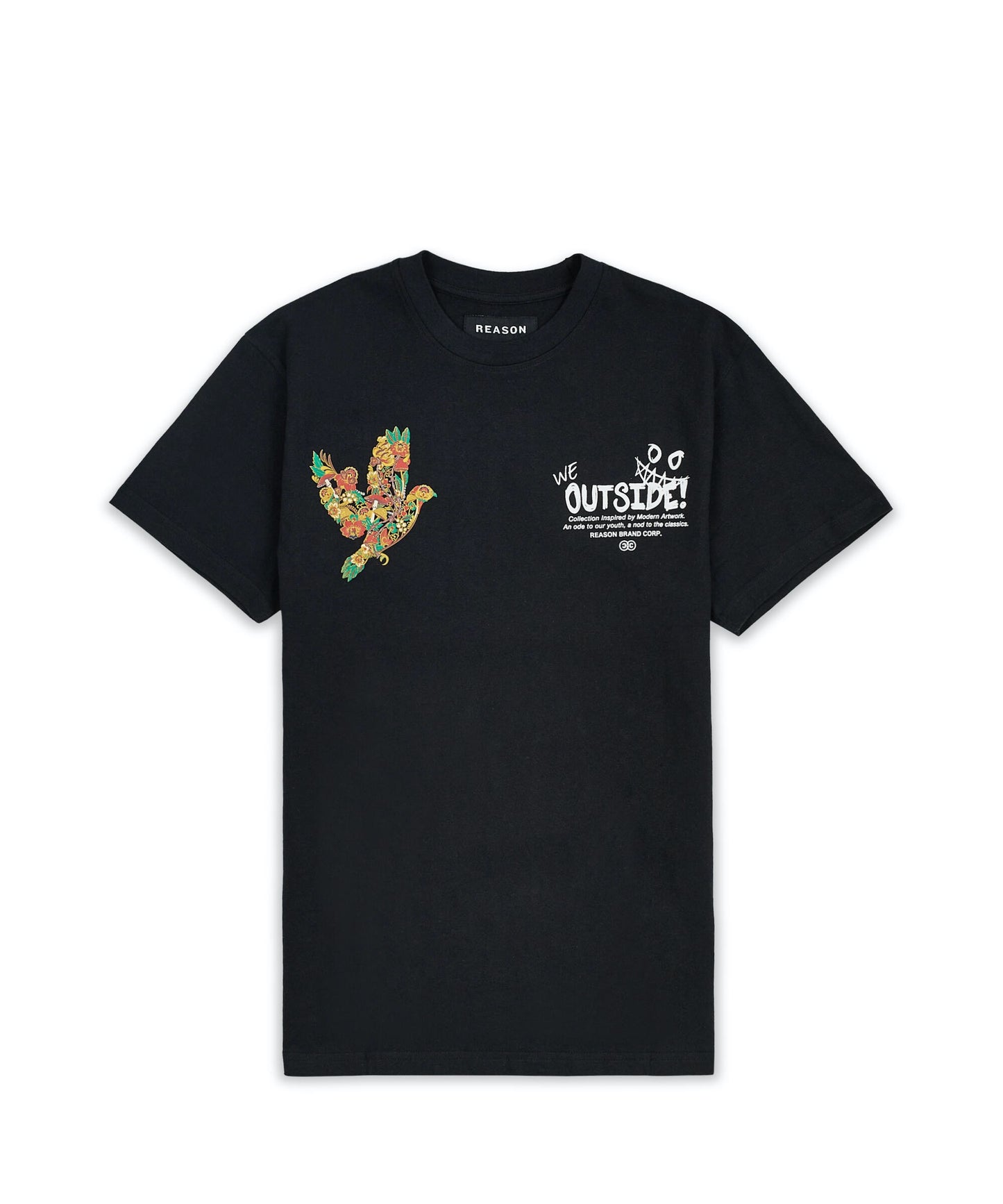 Reason We Outside Tee - Black