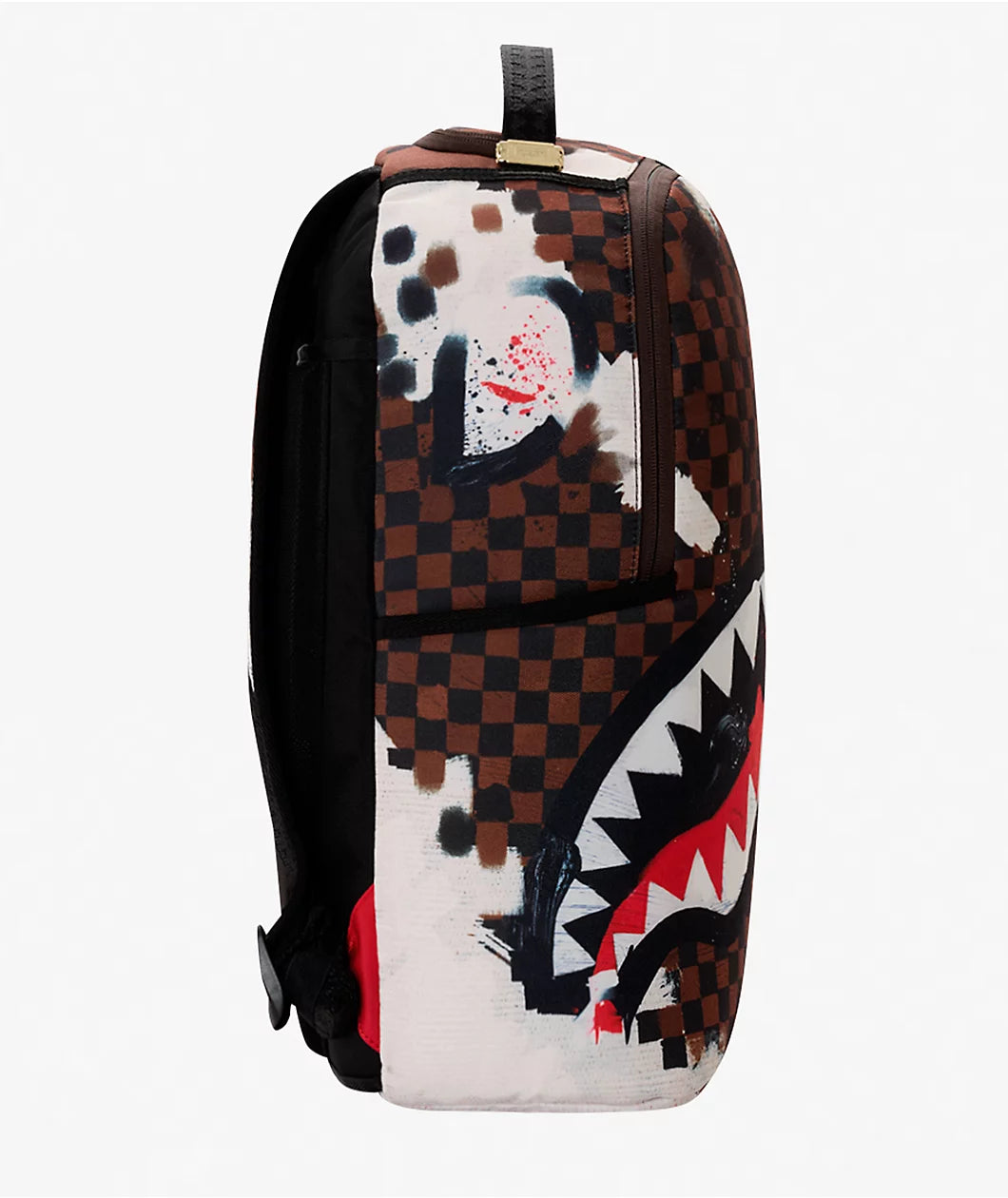 Sprayground Sharks In Paris Painted Canvas Painted Backpack