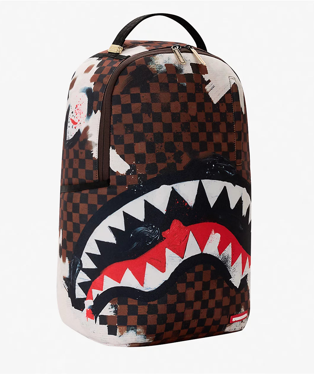 Sprayground Sharks In Paris Painted Canvas Painted Backpack