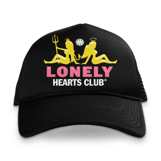 Lonely Hearts Club Save Some Love For Yourself Trucker Hat - Black