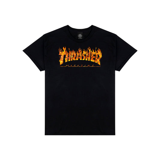 Thrasher Inferno Tee - Black