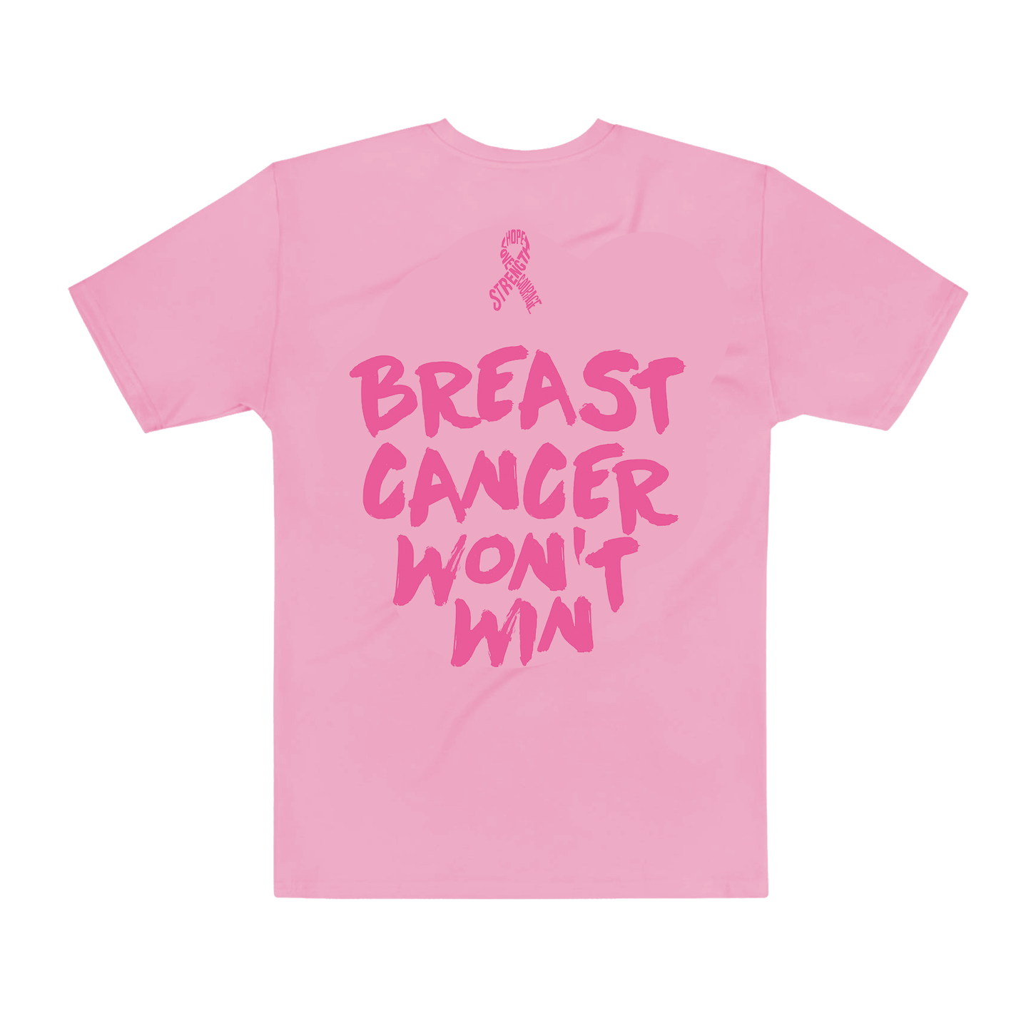 The Limited Edition 1973 Collection Breast Cancer Won't Win Tee - Pink