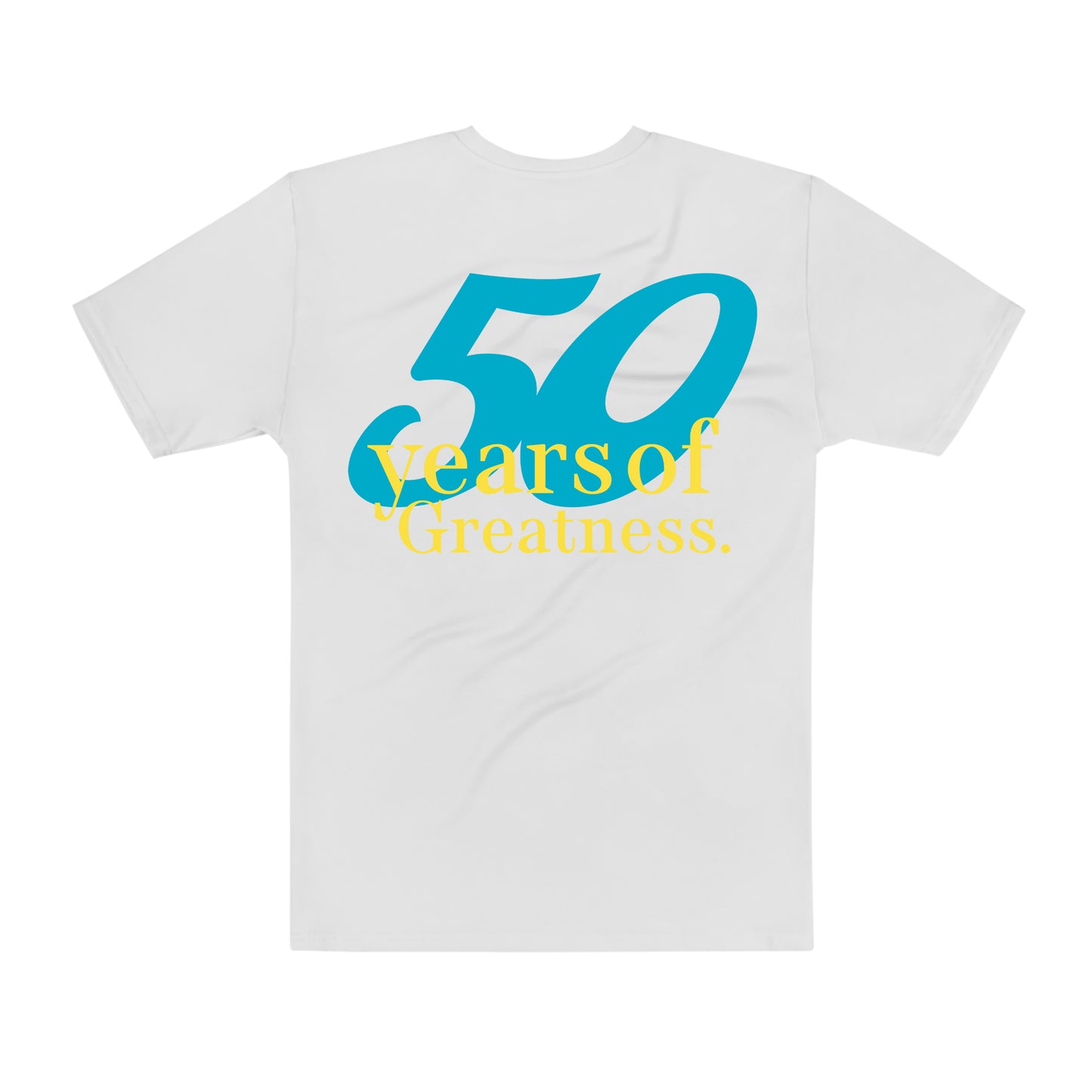 The 1973 Collection Greatness Tee - White/Aqua