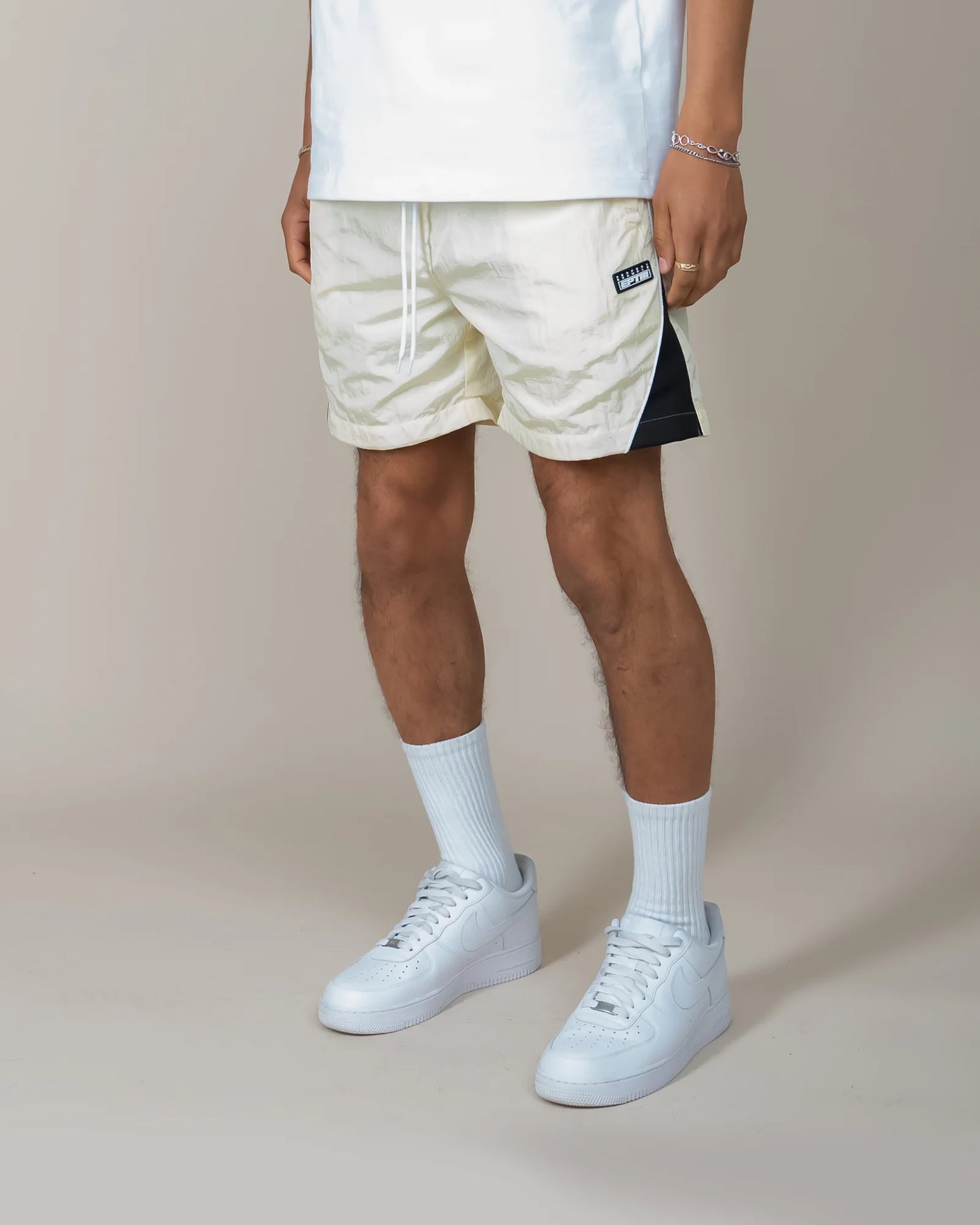 EPTM Derby Shorts - Cream