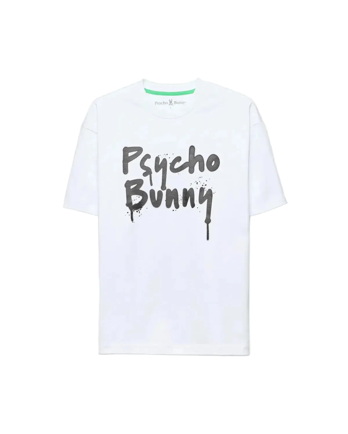 Psycho Bunny Duncan Wordmark Tee - White