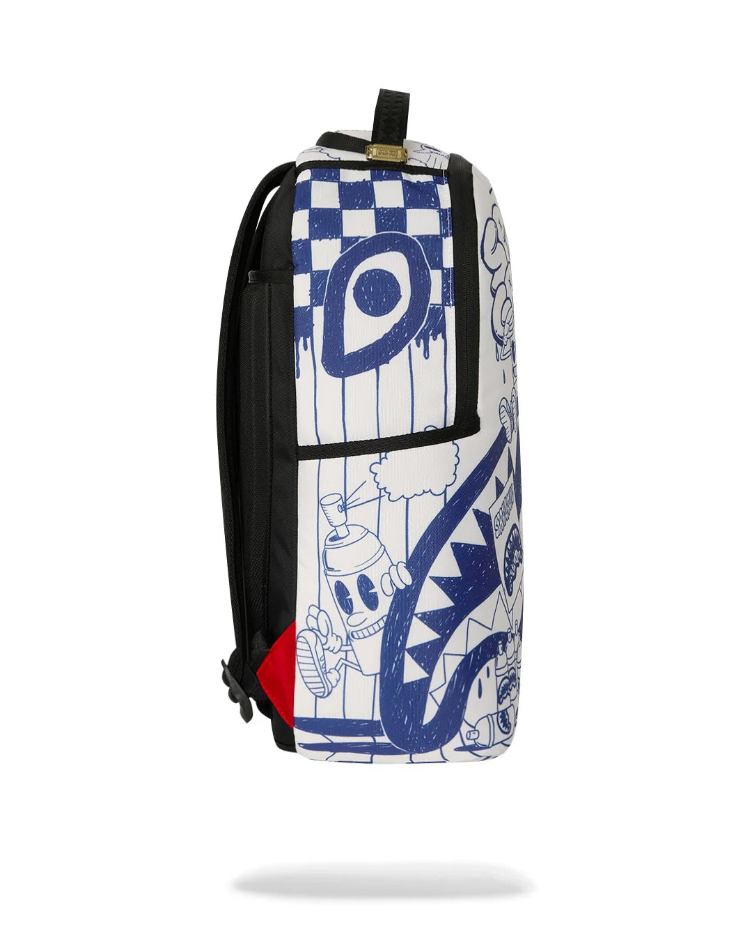 Sprayground Blue Ink Doodle Backpack
