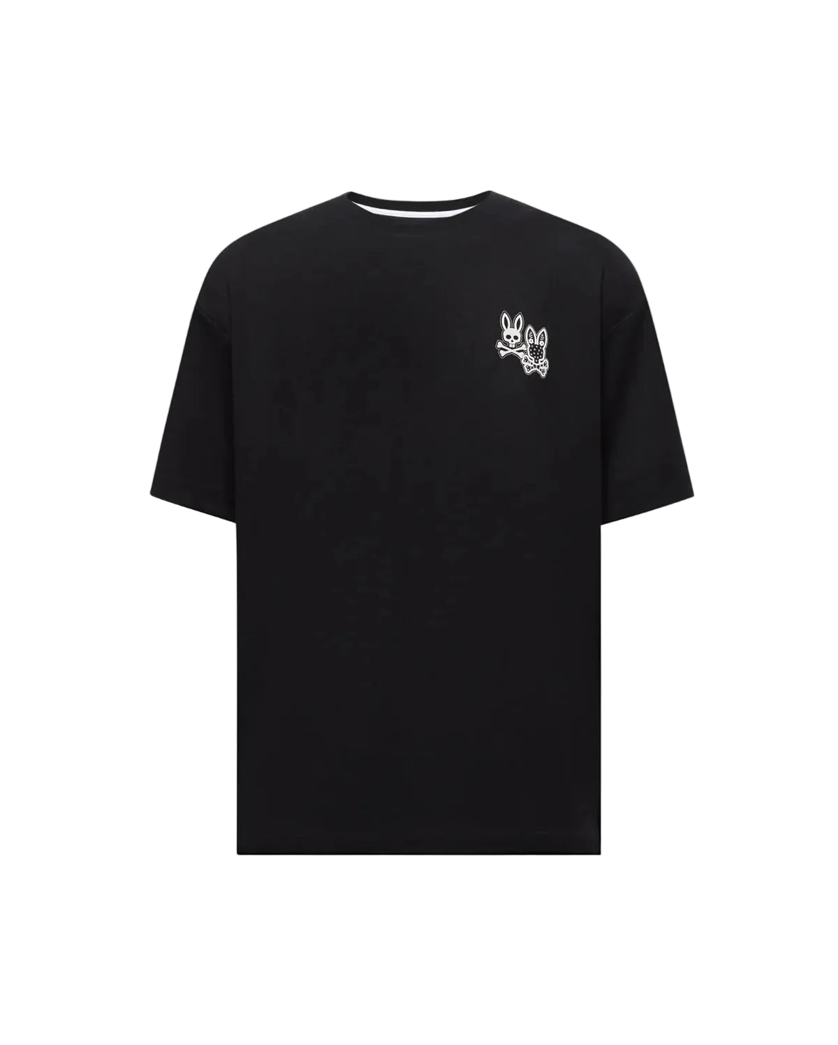 Psycho Bunny Luke Back Graphic Tee - Black