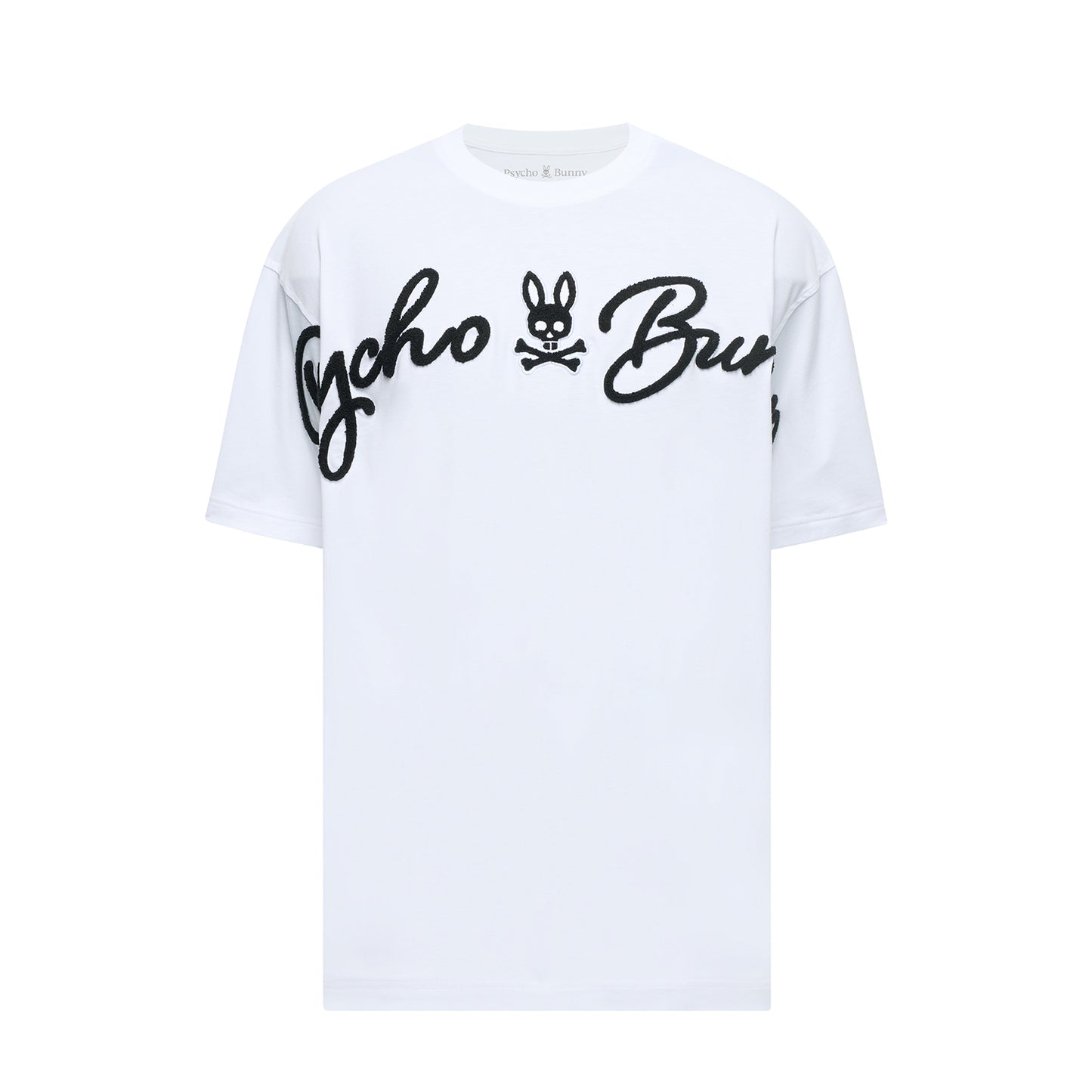 Psycho Bunny Tate Relaxed Fit Graphic Tee - White