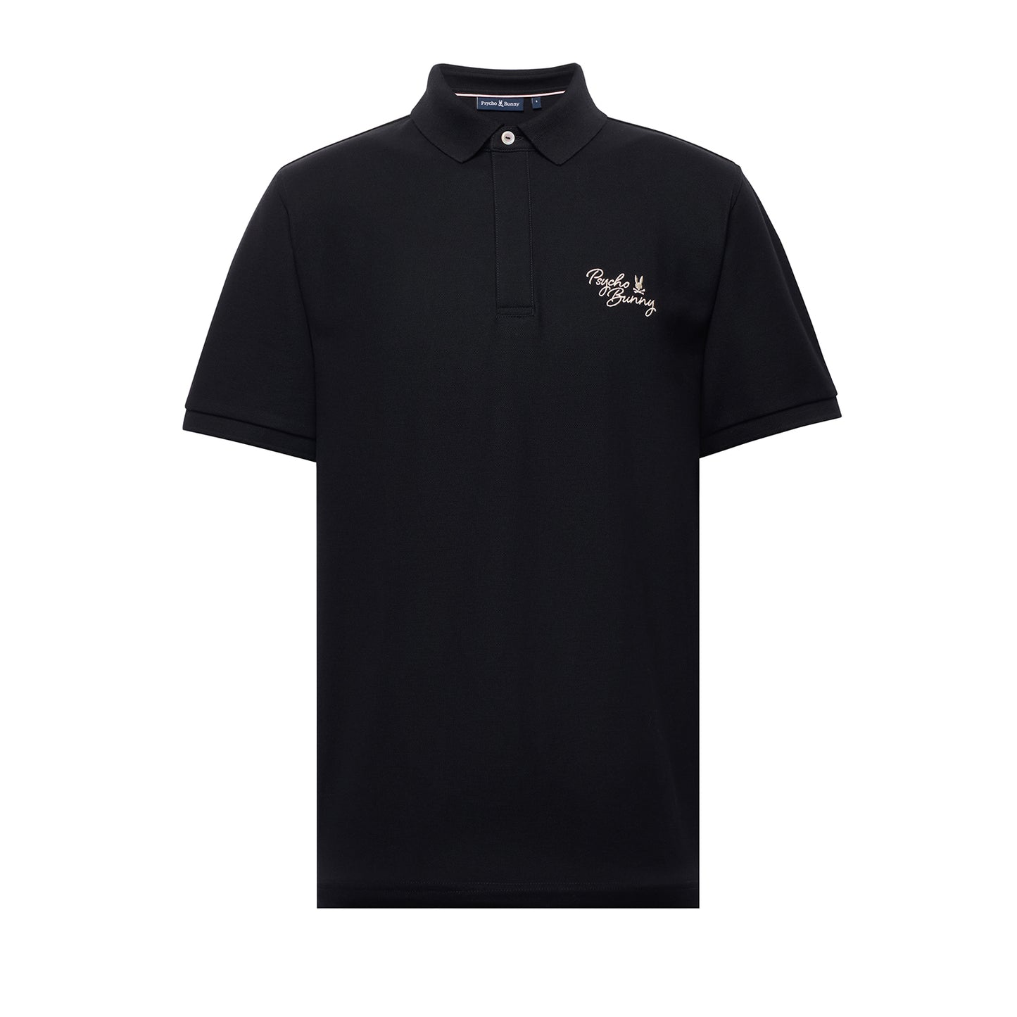 Psycho Bunny Desert Pique Polo - Black