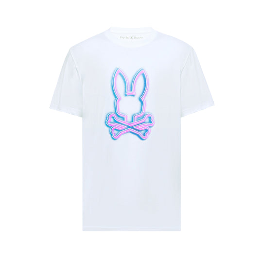 Psycho Bunny Andros Graphic Tee - White