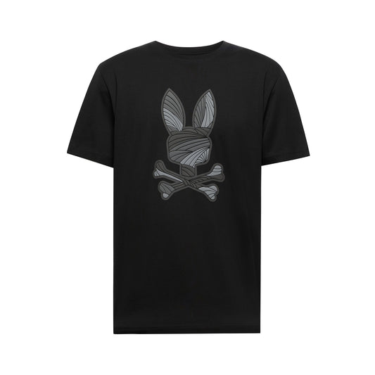 Psycho Bunny Baxter Graphic Tee - Black