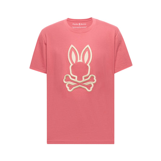 Psycho Bunny Nicholas Embroidered Tee - Rubi Quartz
