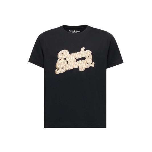 Psycho Bunny Kids Elias Graphic Tee - Black
