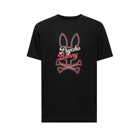 Psycho Bunny Garret Graphic Tee - Black