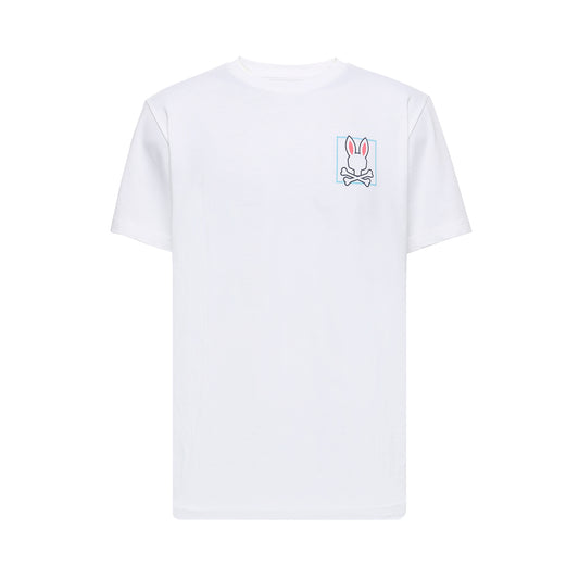 Psycho Bunny Jesse Graphic Tee - White