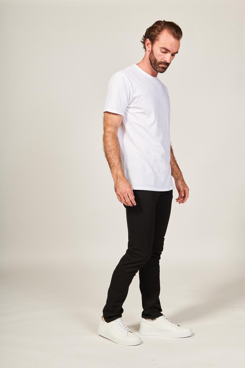 Rustic Dime Slim Taper Denim - Black