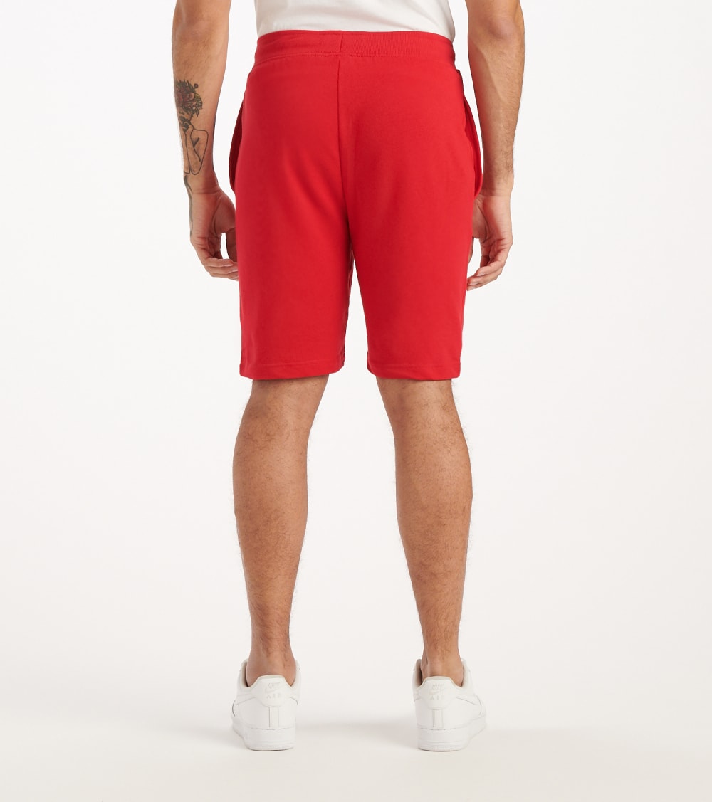 Tommy Hilfiger Mens French Terry Lounge Shorts - Mahogany
