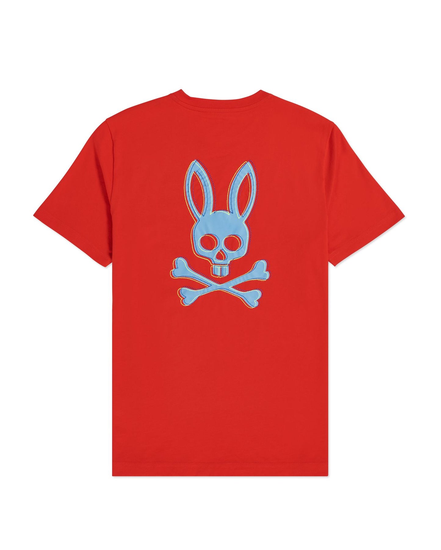 Psycho Bunny Mens Keswick Graphic Tee - Salsa