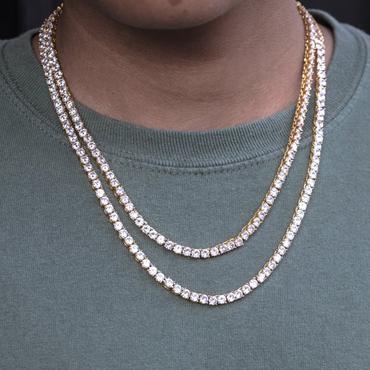 Golden Gilt 5MM Tennis Necklace
