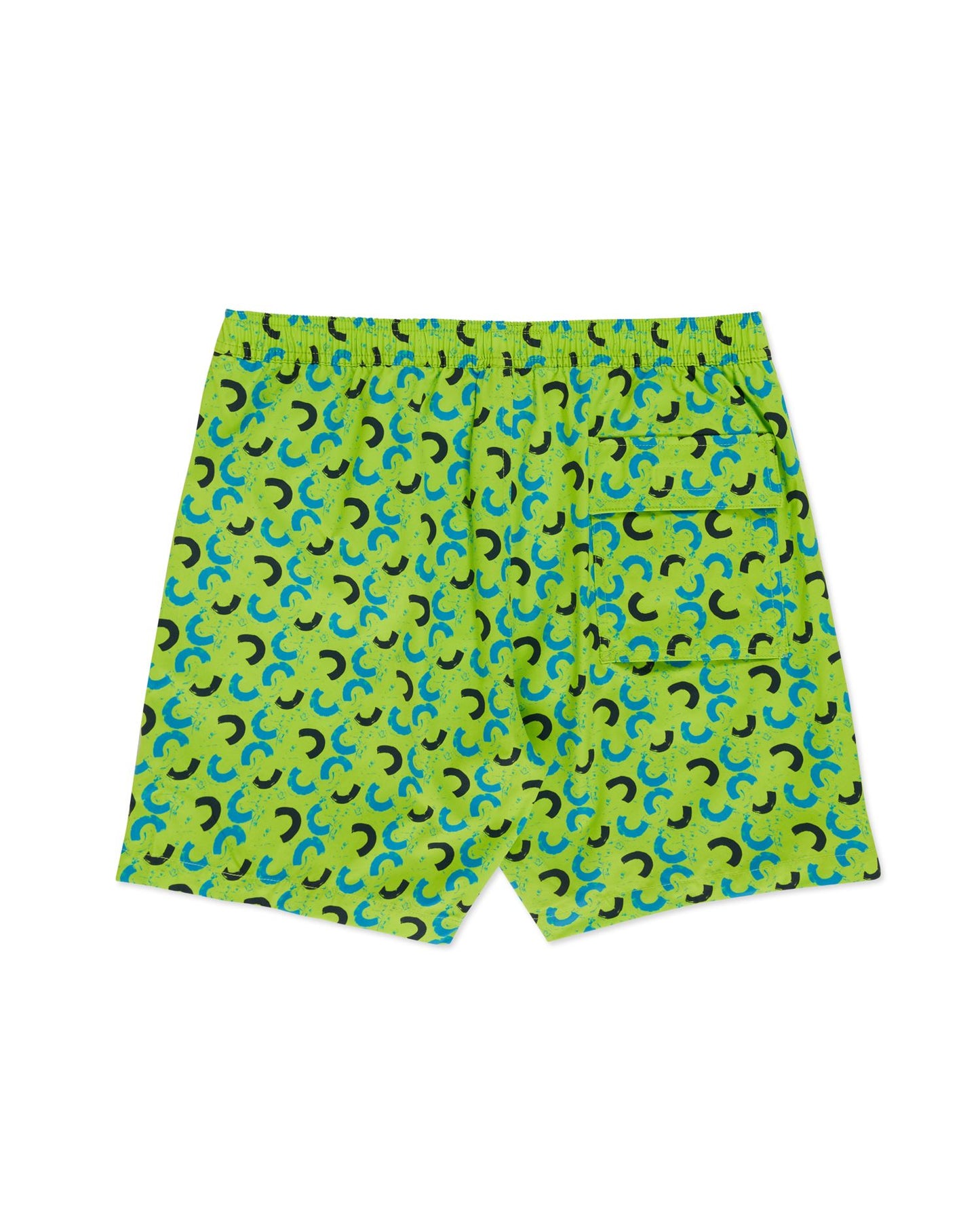 Psycho Bunny Mens Shingle Swim Trunks - Green Gecko