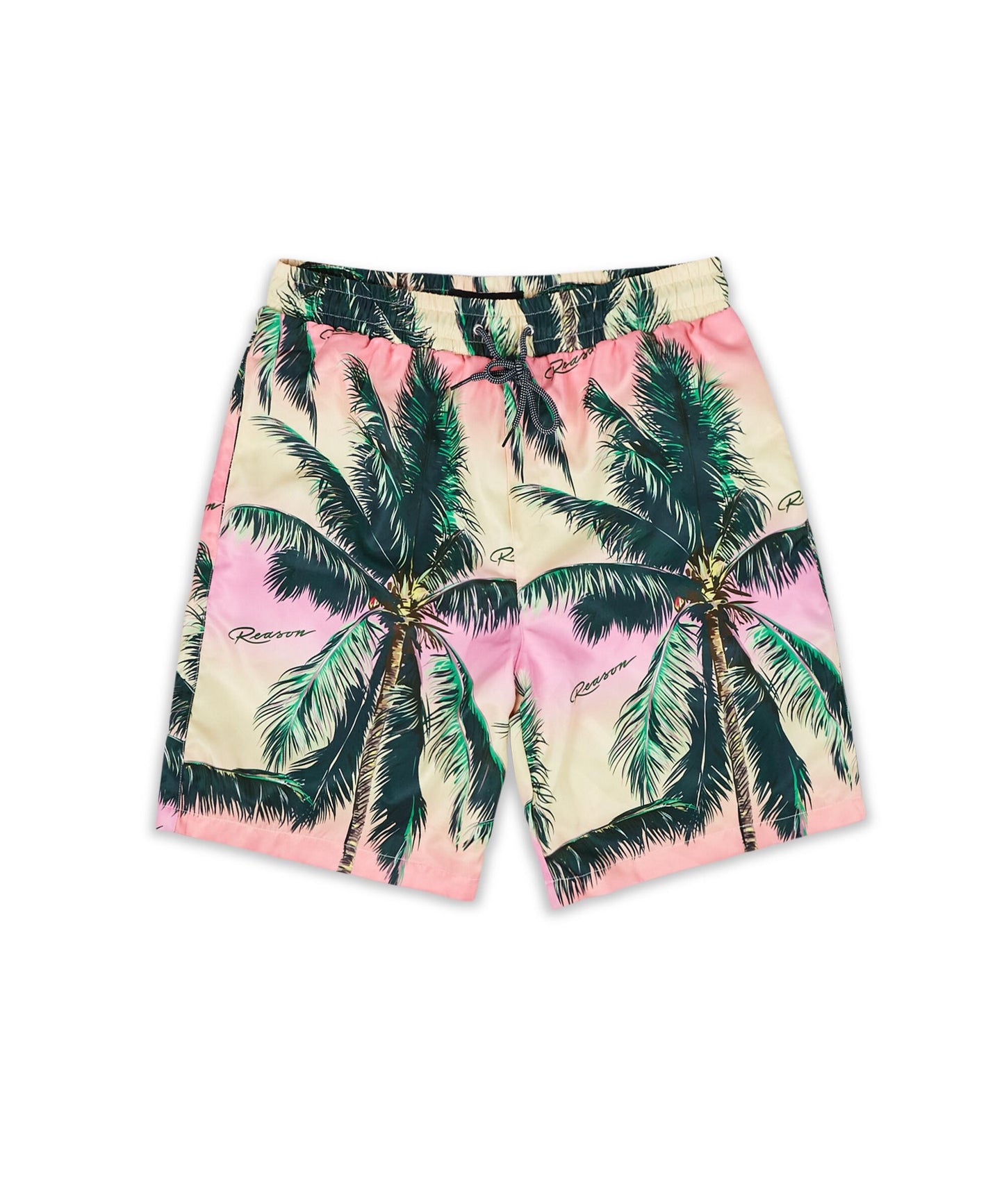 Reason Palm Button Down and Shorts Set