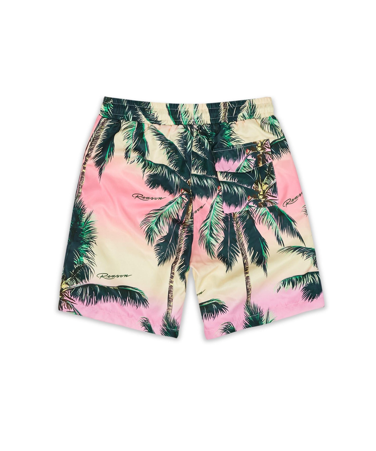 Reason Palm Button Down and Shorts Set