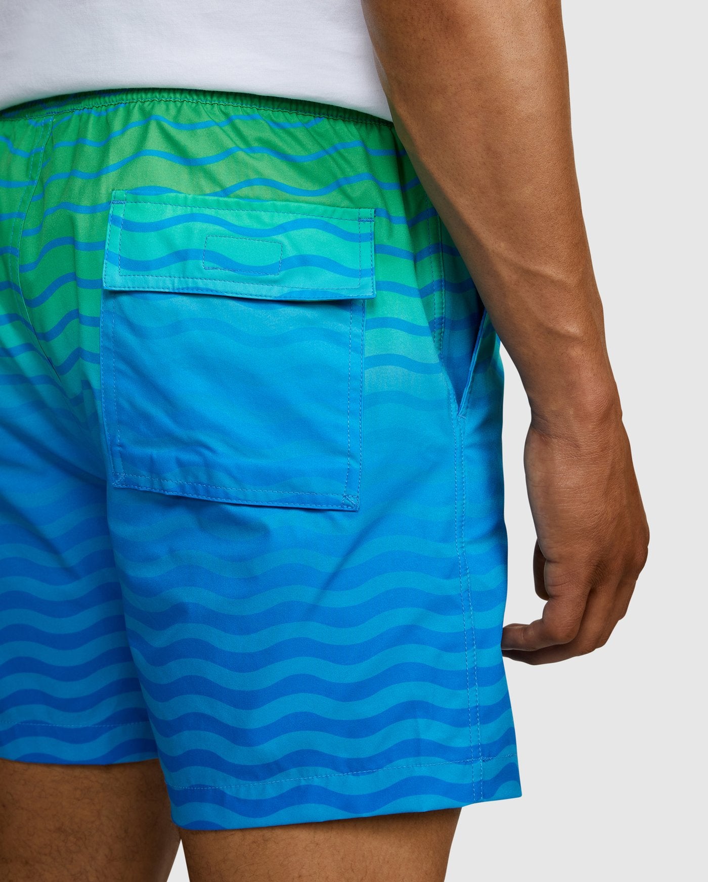 Psycho Bunny Mens Pridmouth Swim Trunks - Electric Blue