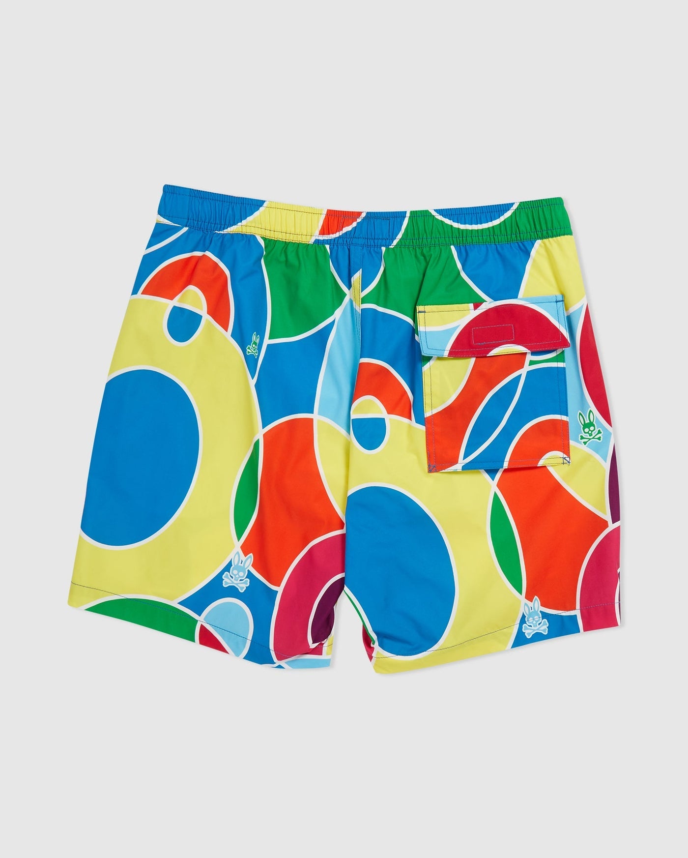 Psycho Bunny Mens Darwin Swim Shorts - Seaport Blue