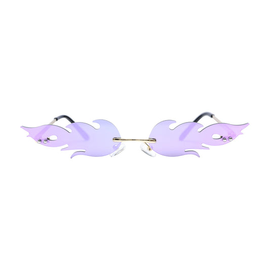 Prolific Flame Sunglasses in Purple