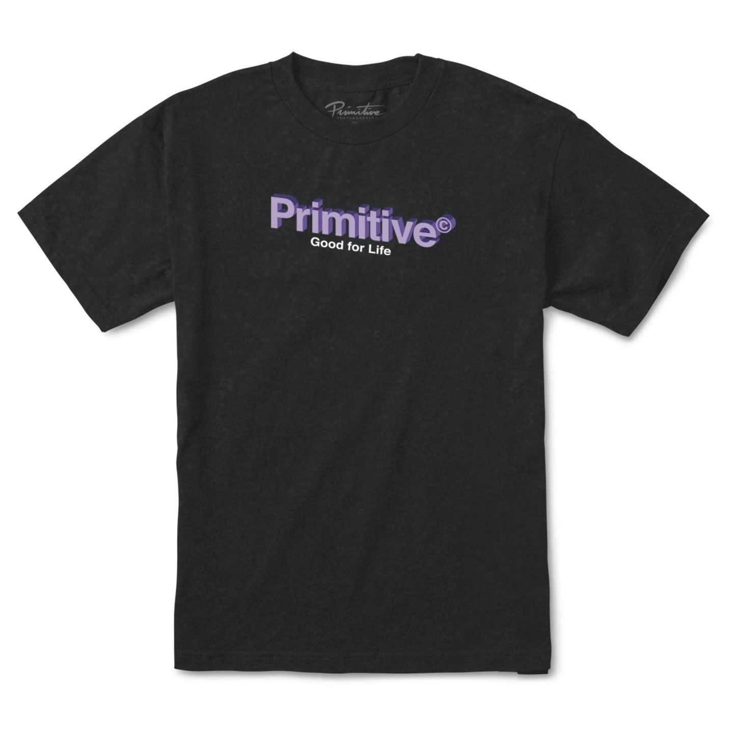 Primitive Connected Washed Tee - Black