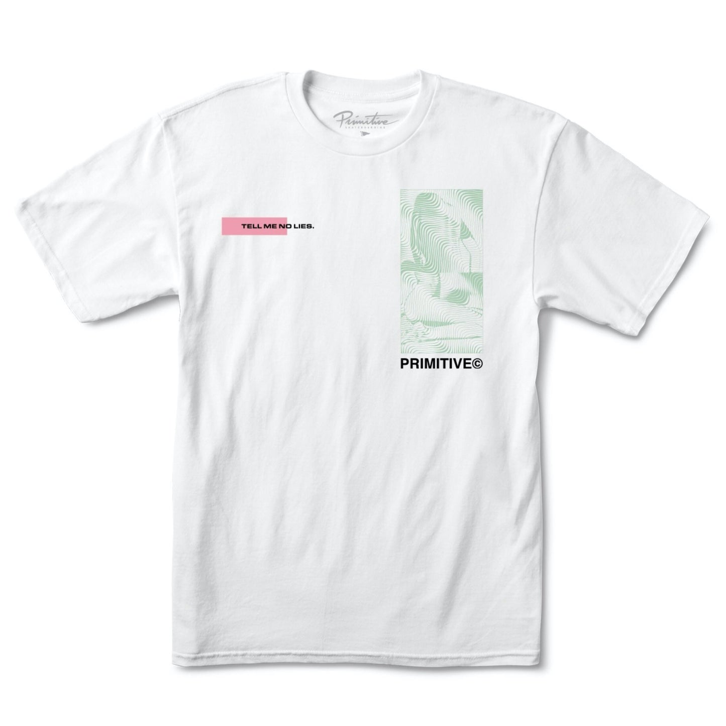 Primitive Optical Tee in White