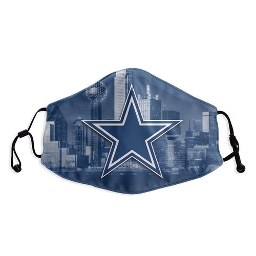 Cowboys Face Mask