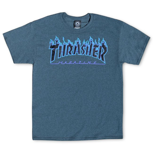 Thrasher Magazine Flame S/S Logo Tee