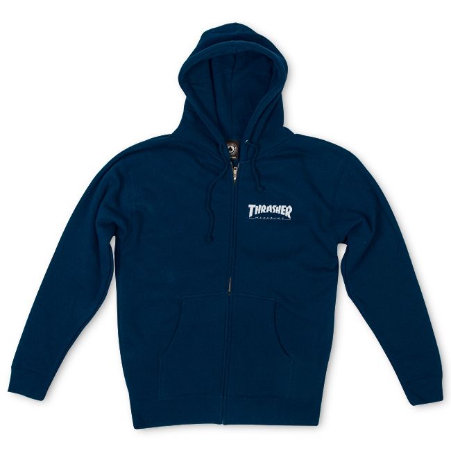 Thrasher Magazine Logo Zip Hoodie