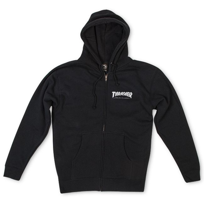 Thrasher Magazine Logo Zip Hoodie