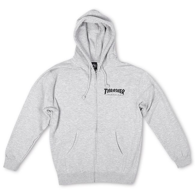 Thrasher Magazine Logo Zip Hoodie